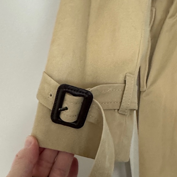 JCrew Tan Trench Coat - Picture 7 of 9